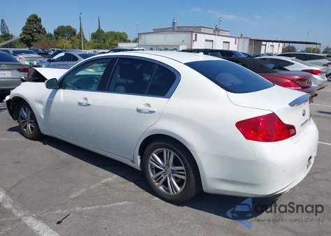 2011 Infiniti G37 Journey from USA, damaged, VIN JN1CV6AP5BM303559